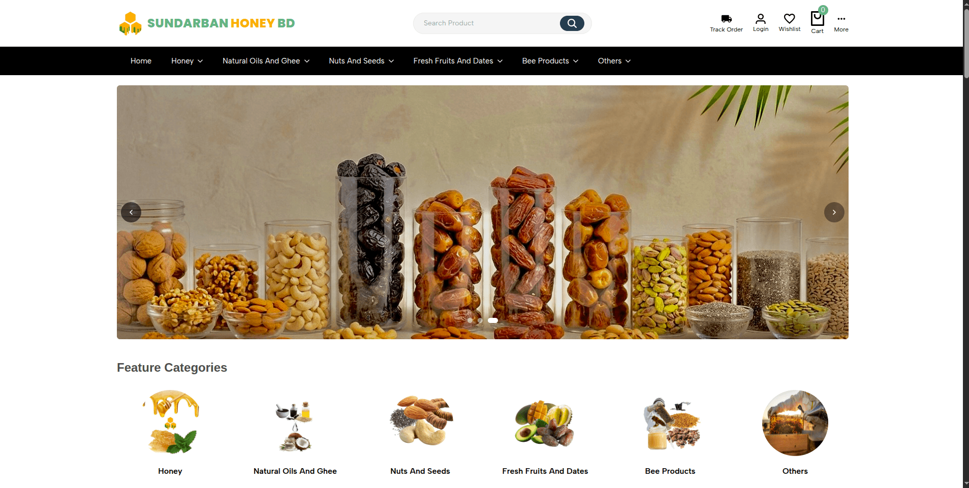 Full-stack E-commerce Platform screenshot